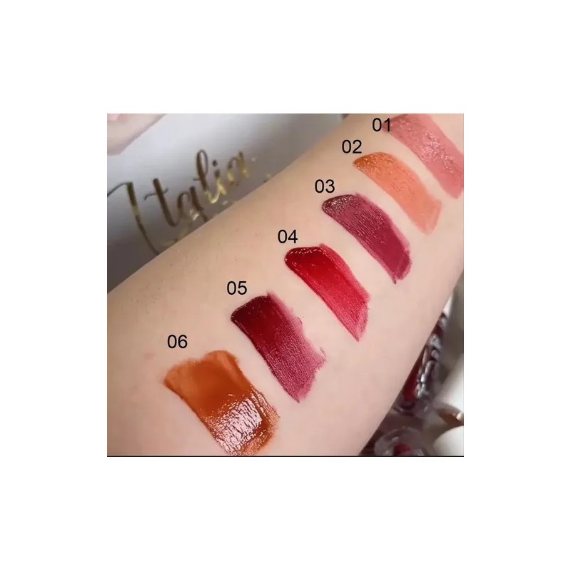 Set 6 Labiales Líquidos Stuck On You Tinta Italia Deluxe