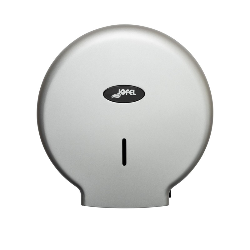 Jofel AE57300 - Medium Silver Toilet Roll Holder, Silver
