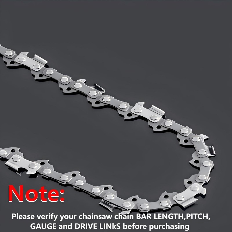 3PCS 20 Inch Chainsaw Chain .325" Pitch .058" Gauge 76
