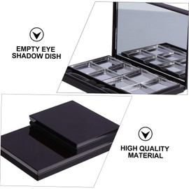 Mikinona Eyeshadow Supplies Storage Box Magnetic Eyeshadow Powder Dishes Tidy Organizer