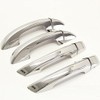Recambo Stainless Steel Door Handle Cover Caps Set V2A Compatible