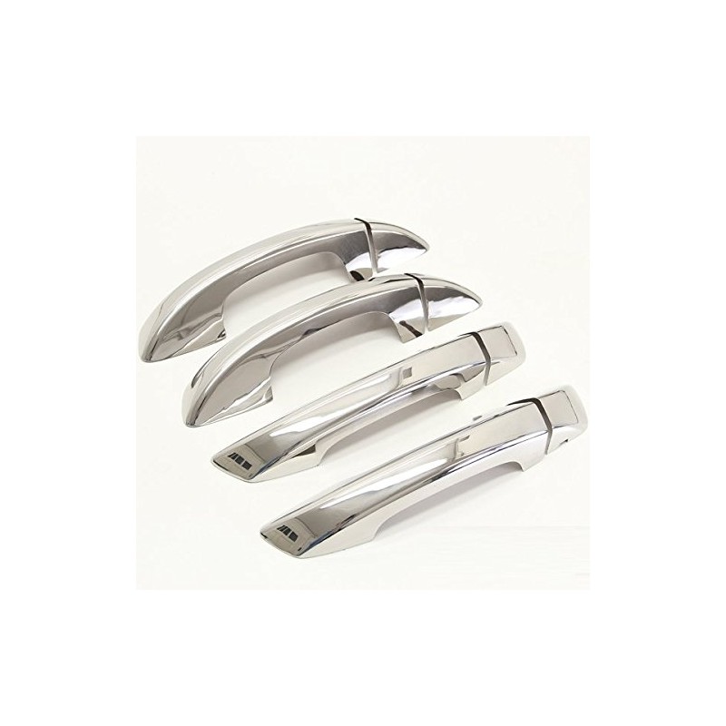 Recambo Stainless Steel Door Handle Cover Caps Set V2A Compatible