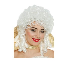 Guirca Perücke, zeitlos, Einheitsgröße, Weiß (4181)