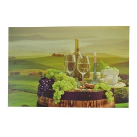 Unbranded LED Enhanced Canvas Print of a Walk in the Park…