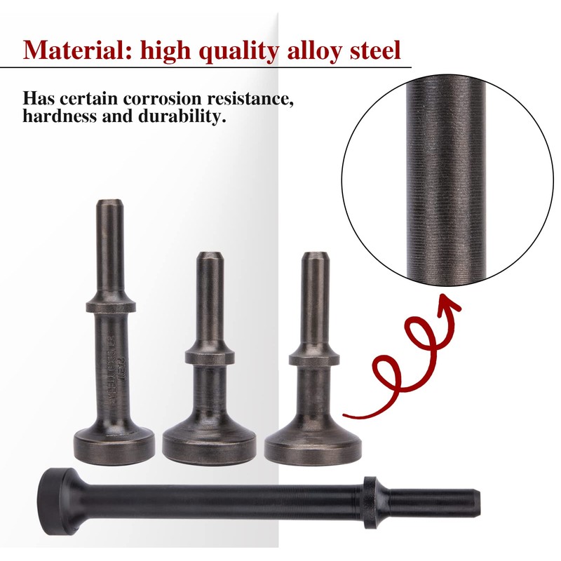 Smoothing Air Hammer Bits Set, 5Pcs Smoothing Air Hammer Tool