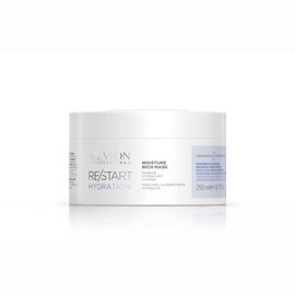 RE/START Hydration Moisture Rich Mask, 250 ml, Moisturising Hair Mask for Dry Hair, Mask for Long Lasting & Rich Care, Regenerating Hair Treatment Against Frizz