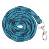 HKM Halter & Leadrope Set Crystal Soft Paded Petrol/Navy Shetland