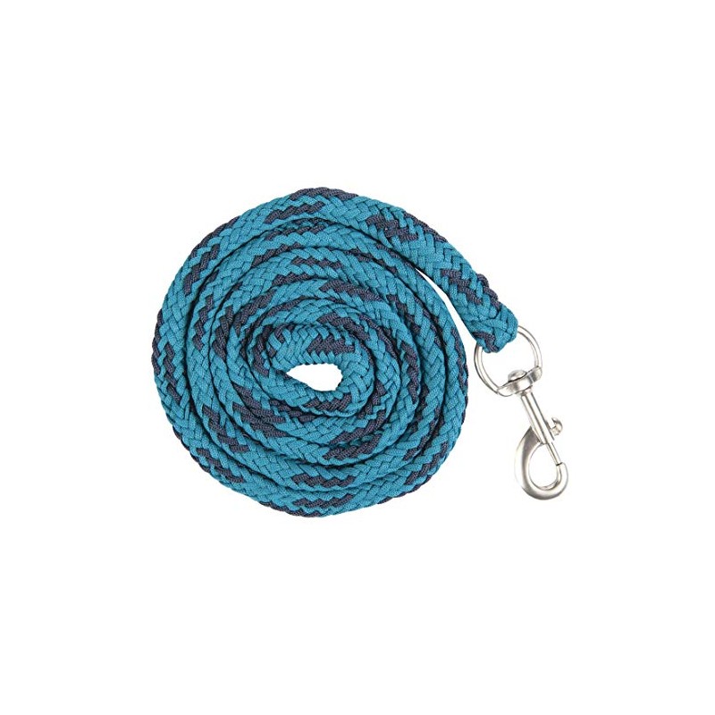 HKM Halter & Leadrope Set Crystal Soft Paded Petrol/Navy Shetland