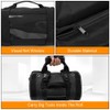 Adiwo Tool Roll Bag, Tool Roll Pouch with 4 Zip