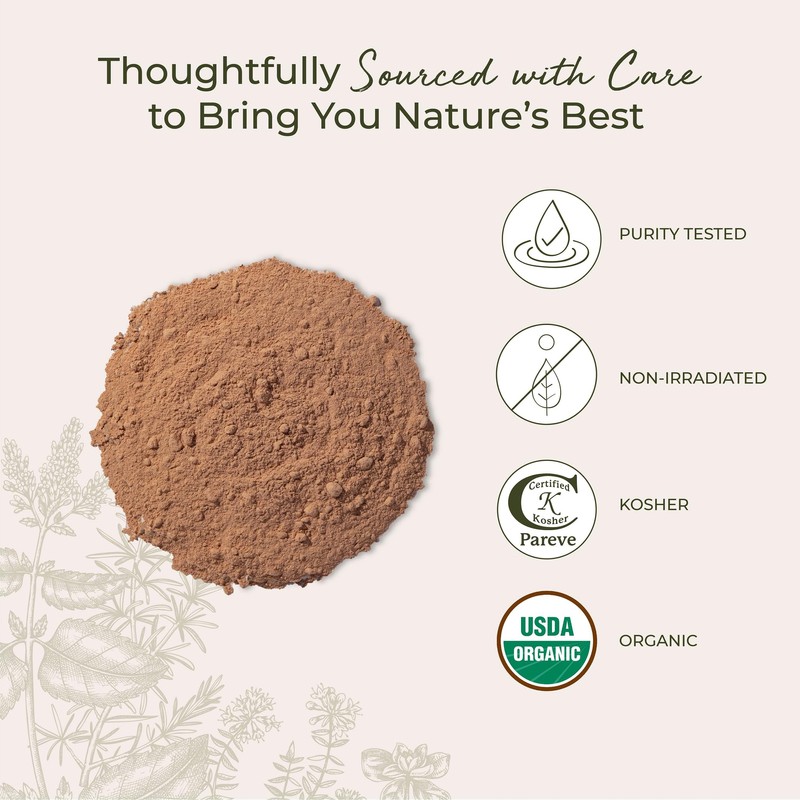 STARWEST BOTANICALS Organic Hawthorn Berry Powder, 16 oz, 1 lb