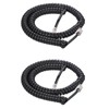 Vthahaby Coiled Wire 8Ft Uncoiled / 1.4Ft Coiled Landline Phone