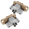 Caltric Front Left Right Brake Caliper w/ Pads for Polaris