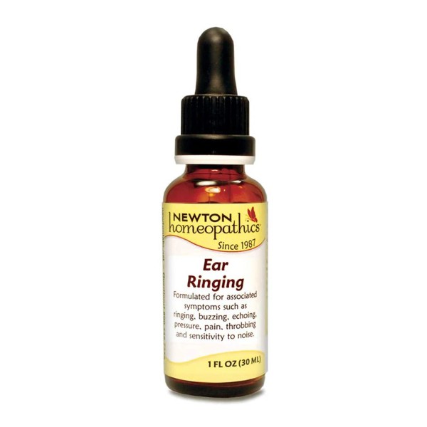 Newton Homeopathics Ear Ringing Liquid Remedy, 1 Fluid Ounce