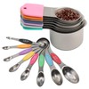 Magnetic Measuring Cups and Spoons Set, Stainless Steel Measuring Spoons