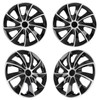 ANPART Set (4pcs) 15" Wheel Cover Rim Hubcaps Snap On