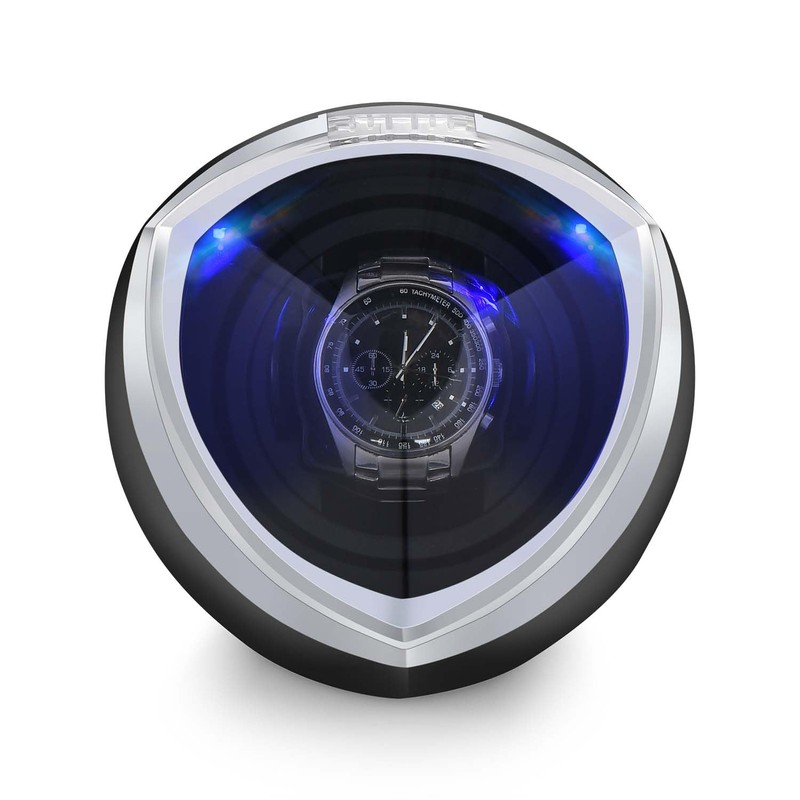 HiPai Single Automatic Watch Winder with Quiet Motor, 4 Rotation