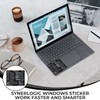Synerlogic (5pcs) Windows PC Reference Keyboard Shortcut Sticker | Vinyl,