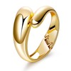 FACAICAI 18K Gold Plated Wide Chunky Gold Cuff Bracelets for