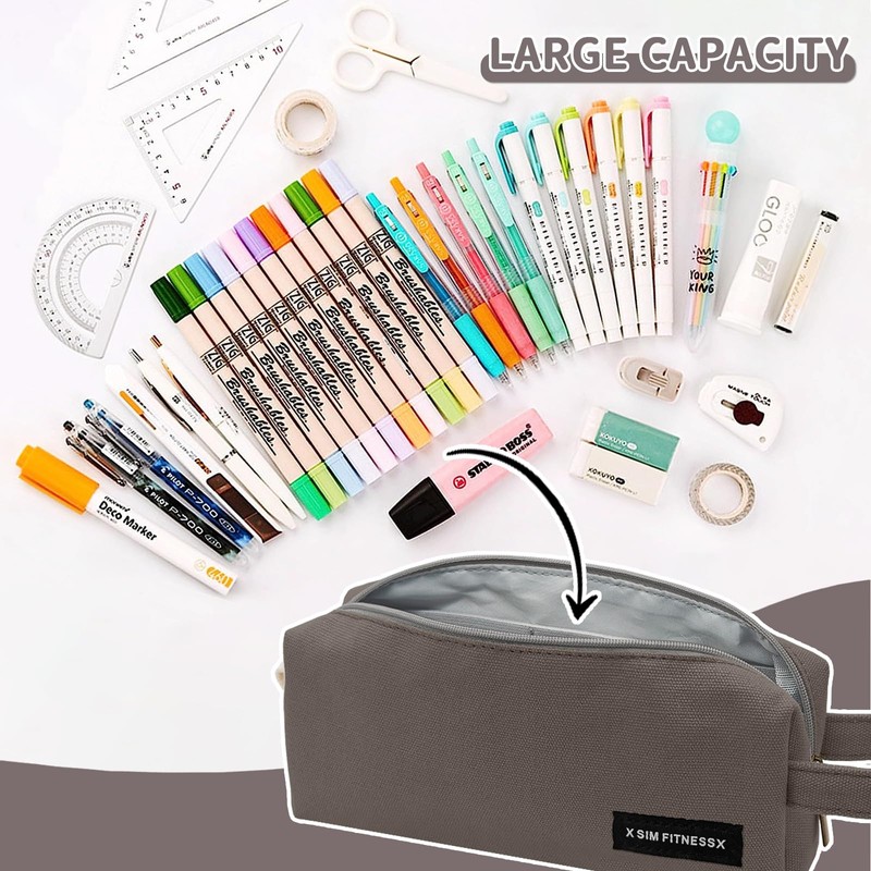 X SIM FITNESSX Pencil Case Pencil Case Teenager Girls Pencil