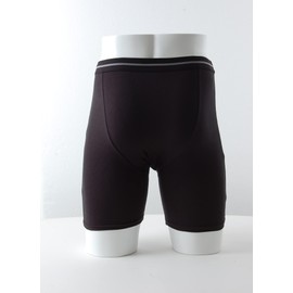 Made in Japan, Super Sarin, Men's Use, Set of 3, Same Color, Black, M, Men’s Urine Leaking Pants, Plenty of Water Absorbent, Deodorizing