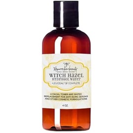 RESURRECTIONbeauty Witch Hazel Hydrosol with Leucidal® SF Complete | Alcohol Free Facial Toner & Witch Hazel Distillate Base Ingredient for Clay Masks & DIY Hyaluronic Acid Serum, 4oz