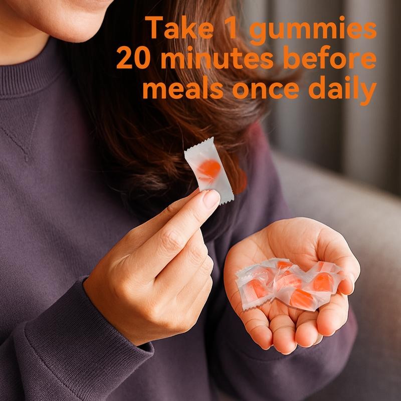 Teelne 16 in 1 Fruit Fiber Gummies, Dietary Edible Vitamin