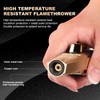 Lighter,Powerful Firepower Adjustable Dual-Arc Torch Lighter Windproof for Outdoor Activities