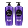 Elastine (손상케어)엘라스틴 실크리페어 퍼펙트 에이징 샴푸1200ml 2개 Elastin Silk Repair Perfect Aging Shampoo 1200ml 2 Pieces (Damage Care) [Single item]