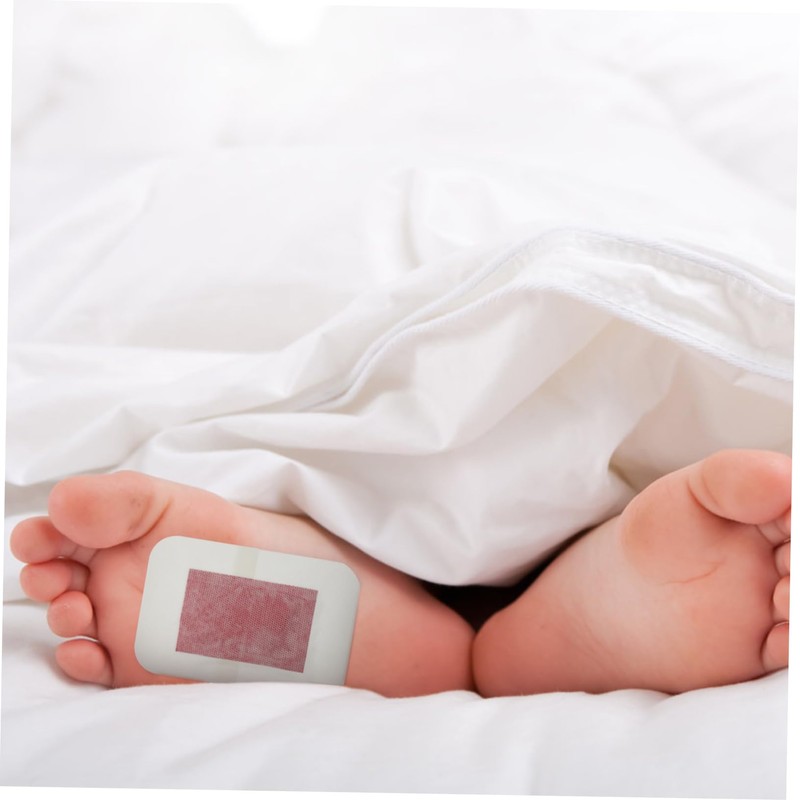 Healvian 12pcs Rose Essential Oil Foot Pads Safe Multi-functional Foot