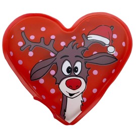 Hand Warmer Pocket Warmer Sets Finger Warmer Against Cold Hands in Winter (Set of 4 Elk Didi Heart)