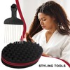Sponge Brush,Sponge for Hair Men - Volumizing Scrub Dreadlock Styling