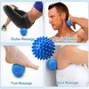 Hard Spiky Massage ball,Plantar Fasciitis Relief Ball,Foot Massage ball,Firm Trigger