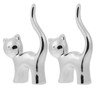 TENDYCOCO 2Pcs Cat Ring Holders Cat for Women Cat Ornaments