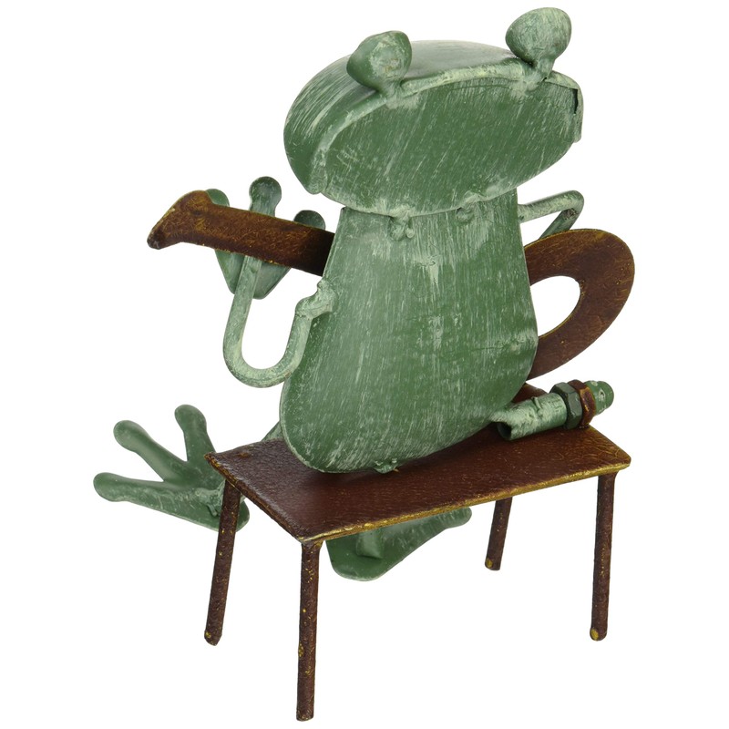 It. He's an Industrial Figurine/Object Brown Approx. 13 × 17