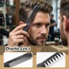 KEUF Peine Texturizador 2 piezas, para hombre y mujer, volumen