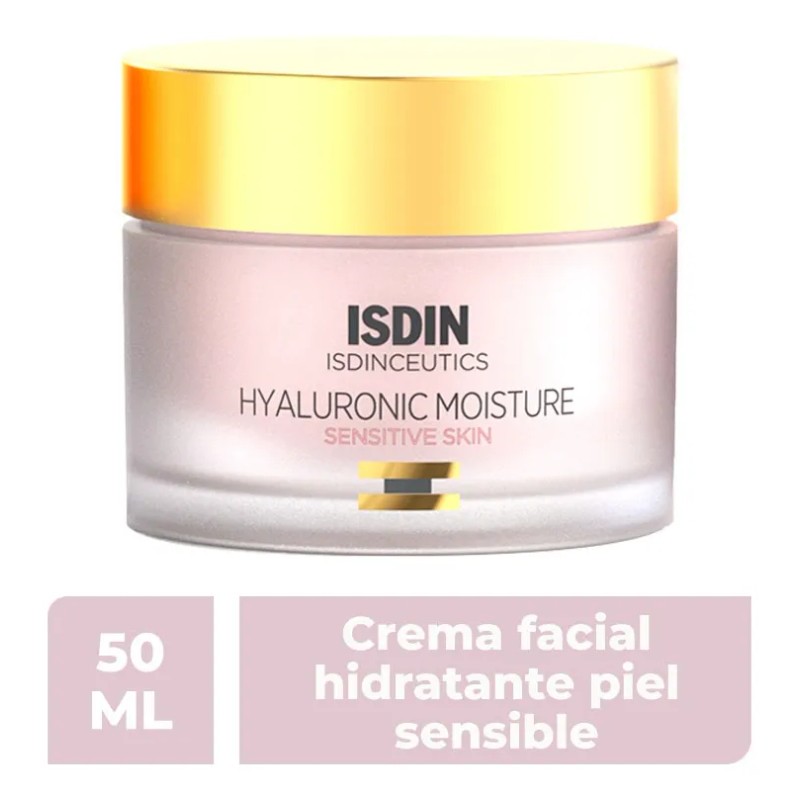 Isdinceutics Hyaluronic Moisture Sensitive 50g Tipo De Piel Sensible Día/noche