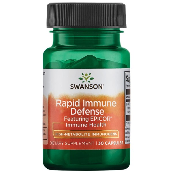 Swanson Epicor High-Metabolite Immunogens 500 Milligrams 30 Capsules
