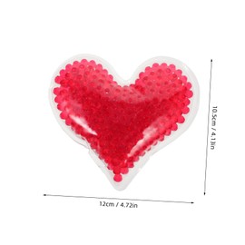 Beavorty Mini 4pcs Packs for Sports Injuries Reusable Heart Shape for Athletes Dancers