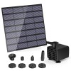 AISITIN DIY Solar Water Pump Kit for Water Feature Outdoor