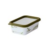 Fuji Hollow Enamel Storage Container with Permanent Pen Writing and