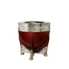Gourd Imperial Mate Cup, lined with Argentinian Leather and Double