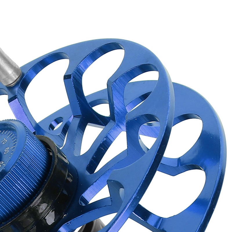 Fishing Gear Fishing Reel Portable Multifunction Allmetal Spinning Wind Fire