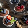 YSAMAX Non-Stick Sturdy 6 Cupcake Baking Muffin Tray, Muffin, and