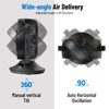 PISLIOU 12000mAh Rechargeable Desk Fan, Portable Air Circulator - 6