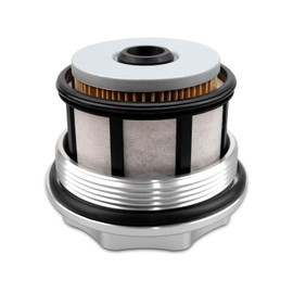 Fuel Filter Kit Fit for Ford F250 F350 F450 F550 Super Duty 7.3L Power Stroke, Fit for Ford E350 E450 E550 Econoline 7.3L Power Stroke, Silver