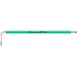 Wera 3950 SPKL Hex-Plus Stainless Hex Wrench 2.0 Turquoise 022661