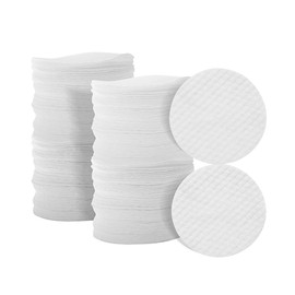 YJRUNFU Cotton Wiping Cotton Toner Pad for Wiping Round Toner Pads Refill Lotion Embossed Thin Non-Pilling Cleansing Pad Multi-Purpose Skin Cotton for Sensitive Skin (200 Pack)