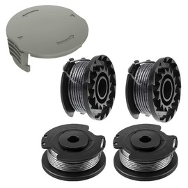 Grass trimmer spool, 4 pieces trimmer thread spool, compatible with Bosch EasyGrassCut EasyGrassCut 23, EasyGrassCut 26, EasyGrassCut 18