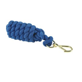 Shires Plain Headcollar Lead Rope Royal Blue
