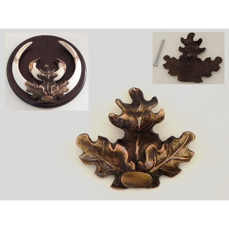 Pack of 3 Oak Leaves Cover Leaf Decoration Large with